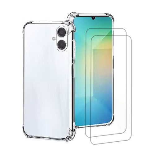 Hülle Galaxy A06 5G und 2 schutzfolien - TPU - Transparent