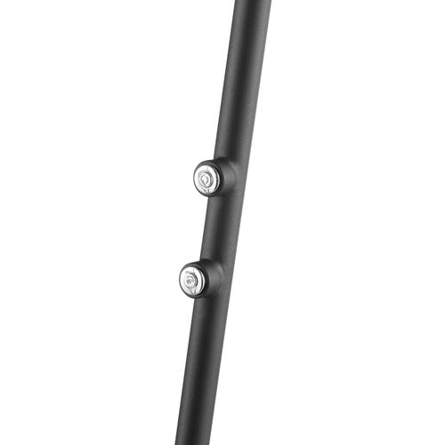 LED-Stehlampe Glow-Sphere, Höhe 146 cm, schwarz, Metall