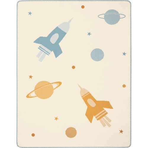 Biederlack Babydecke »Babydecke Orbit«, 75 x 100, mit Zierstich