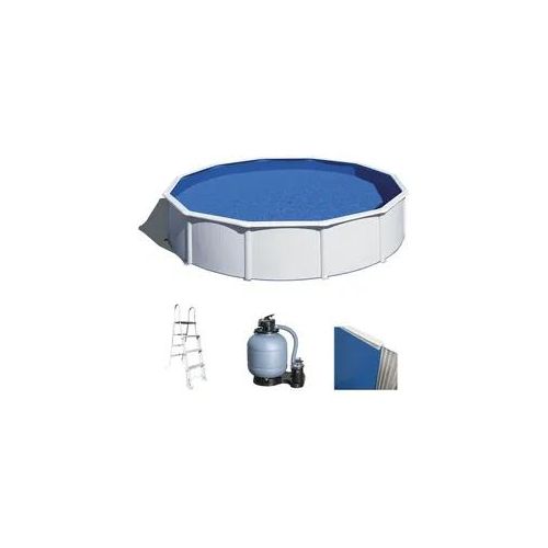 Gre Fidji Rund Ø550 x 120 cm - oberirdischer Stahlpool