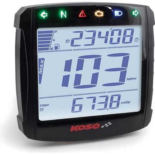 Koso North America Xr-01s Tachometer Durchsichtig Durchsichtig One Size