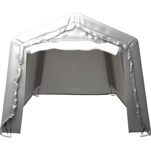 vidaXL Lagerzelt 300x600 cm Stahl Grau