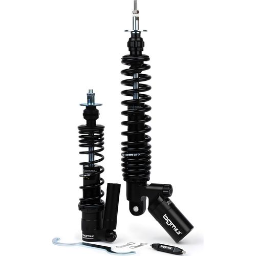 Stoßdämpfer-Set BGM SC F16 Competition Soft schwarz für Vespa Primavera 125, Primavera 150, Sprint 125, Sprint 150 (2017-)
