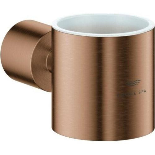 Grohe Halter Atrio f Gl. o. Seifensp., w. sunset gebürstet