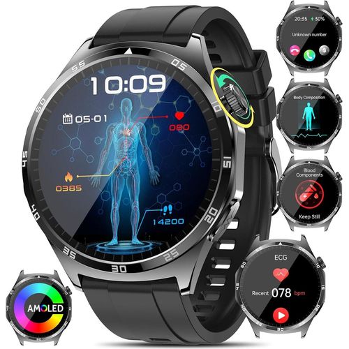 2024 Smartwatch EKG HRV BMI 1,43 