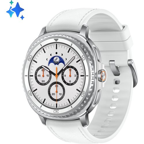 Samsung Galaxy Watch8 Classic Bianco Smartwatch 46mm GPS WiFi AI