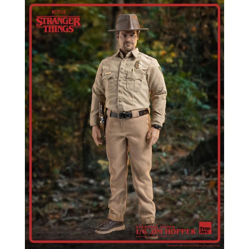 Stranger Things Actionfigur 1/6 Jim Hopper (Season 1) 32 cm
