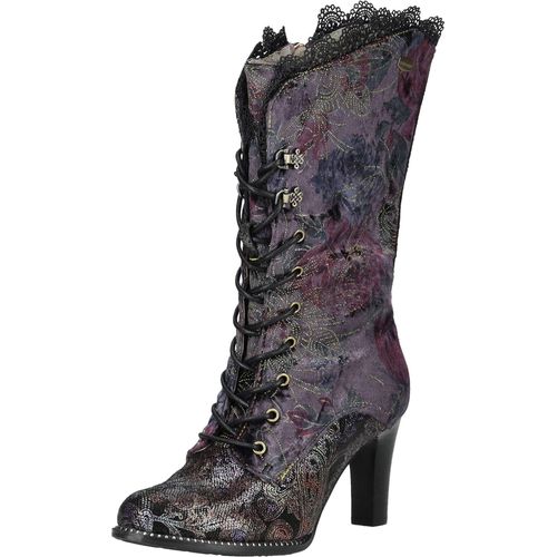 Laura Vita Schnürstiefel Violett