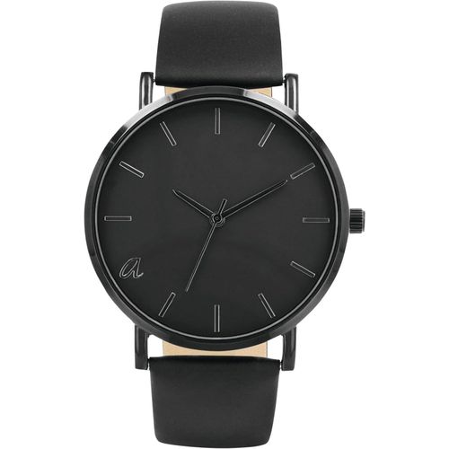 Armbanduhr Uni, Damen, Herren Quarzuhr Analog, mit veganem Apfelleder Armband, 3 bar Wasserdicht, Kommt in Uhren Geschenk Box