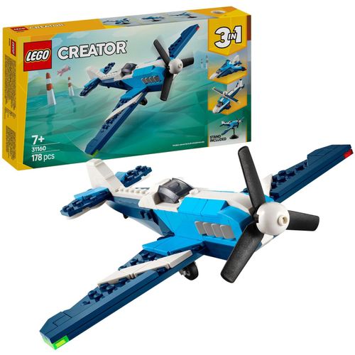 LEGO Konstruktionsspielzeug Creator 3-in-1 Flieger: Rennflugzeug