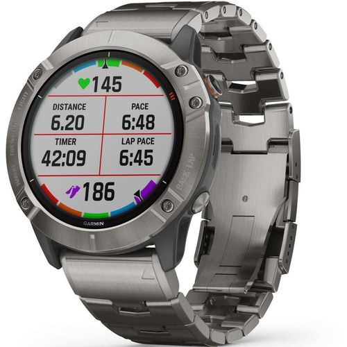 Smartwatch Garmin GPS Fenix 6X Pro Solar Edition -