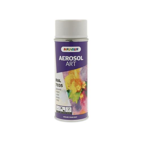 Buntlackspray AEROSOL Art lichtgrau glänzend RAL 7035 400 ml Spraydose ; European Aerosols (733185)