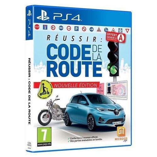 Microids Réussir : Code de la Route - Nouvelle Édition, PlayStation 4, Physische Medien