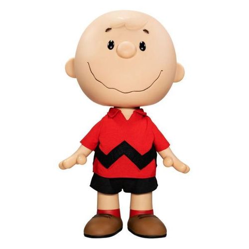 Super7 Peanuts Supersize Actionfigur Charlie Brown (Red Shirt) 41 cm