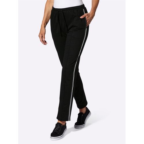 Sweathose CLASSIC BASICS, Damen, Gr. 54, Normalgrößen, schwarz, 100% Baumwolle, unifarben, Hosen
