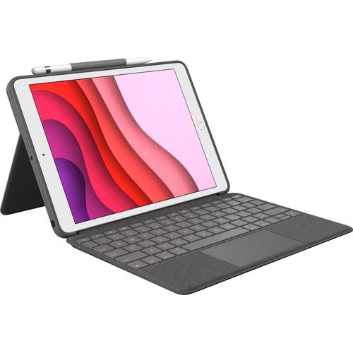 Logitech 920-009627 Tastatur für Mobilgeräte QWERTY Spanisch Smart Connector Graphit