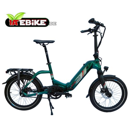20 Zoll ECOFOLD BFM210 E-bike 3-Gang Automatik Carbon-Riemen BaFang Mittelmotor 250W 562 Wh Faltrad Klapprad grün