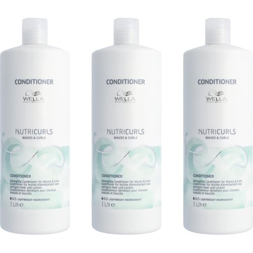 Nutricurls Detangling Conditioner 3x1000 ml