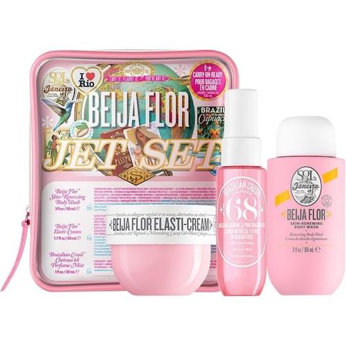 Sol-de-Janeiro Kollektionen Cheirosa-68Jet Set Beija Flor Elasti-Cream 50 ml + Beija Flor Skin-Renewing Body Wash 90 ml + Brazilian Crush Cheirosa ’68 Beija Flor Hair & Body Fragrance Mist 30 ml 1 Stk. (20,10 € / 1 Stk.)