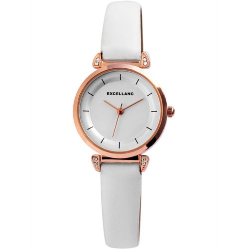 Quarzuhr LADY, weiß, Armbanduhren, Damen, Quarzuhr