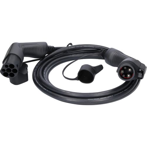 KS TOOLS efuturo Ladekabel gerade Typ 2 auf 1 Stecker 1 Phase bis zu 7.4 kW 32 A 230