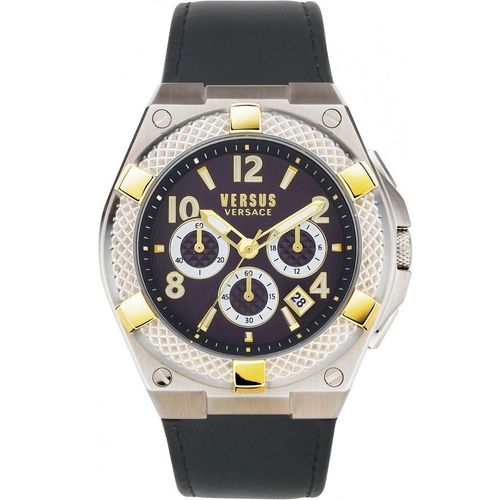 Versus VSPEW0219 Logo Herrenuhr Chronograph