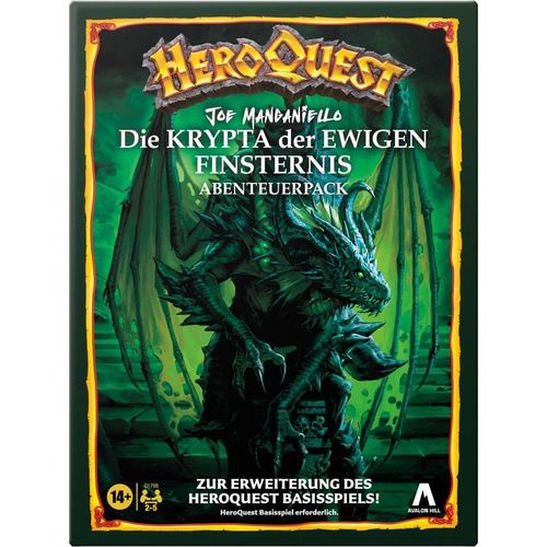 HeroQuest Brettspiel-Erweiterung Die Krypta der ewigen Finsternis Abenteuerpack *DE*