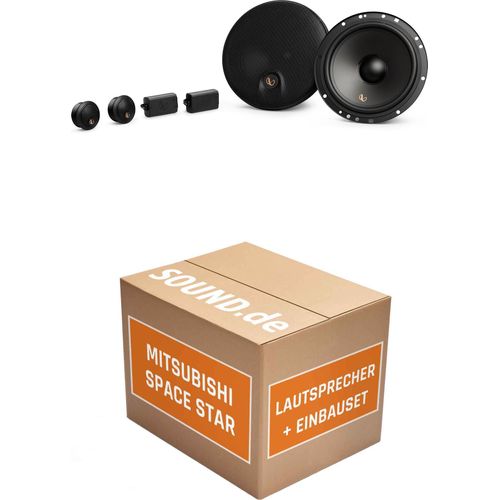 Lautsprecher Boxen Einbaupaket vorne Infinity Alpha 603C passend für Mitsubishi Space Star | 90Watt RMS