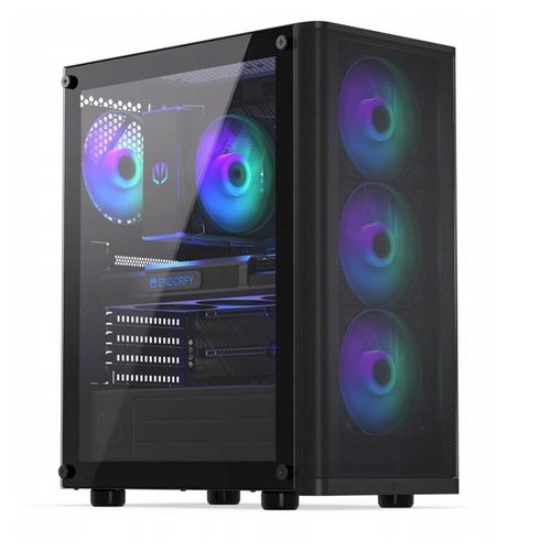 PCS Gaming PC Intel i5-12400F NVIDIA RTX 5070 Ventus 12GB 32GB DDR4 1TB SSD Win 11 Pro WiFi