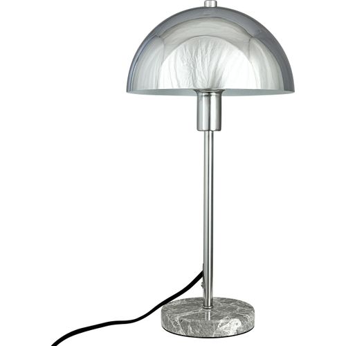 Tischlampe, Tischleuchte, Nachttischlampe, Schreibtischlampe, LED Leselampe, Stockholm D20 Chrom