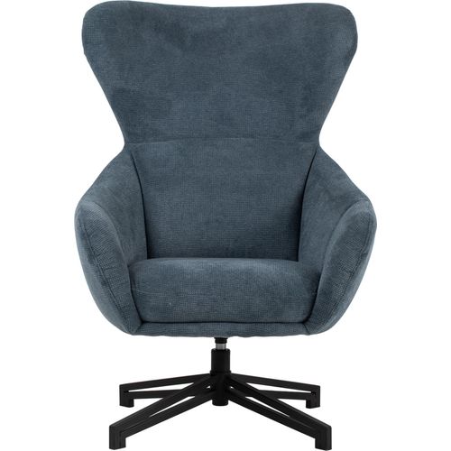 Ohrensessel Marconia - drehbar - blau