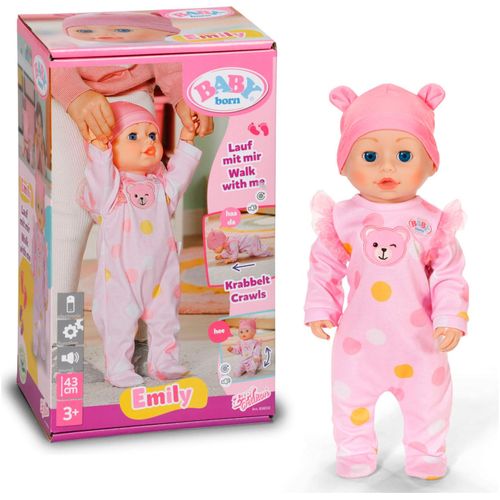 Baby Born Stehpuppe »Emily Lauf mit mir 43 cm«