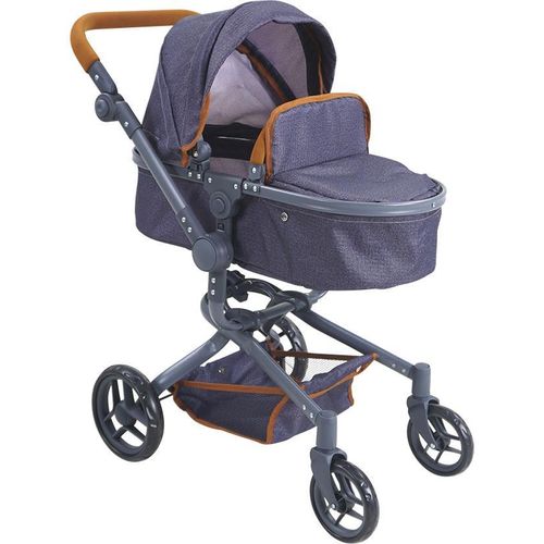 Knorrtoys® Kombi-Puppenwagen »Boonk - Dark Blue«
