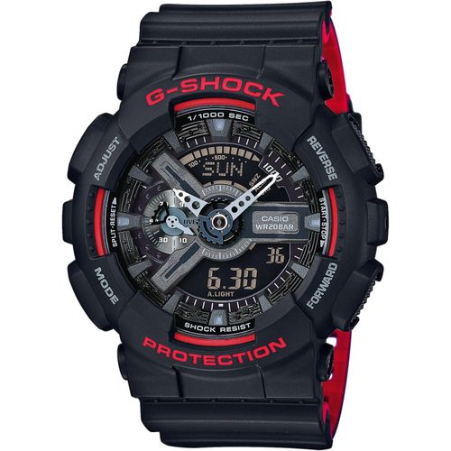 Casio G-Shock Uhr GA-110HR-1AER schwarz rot