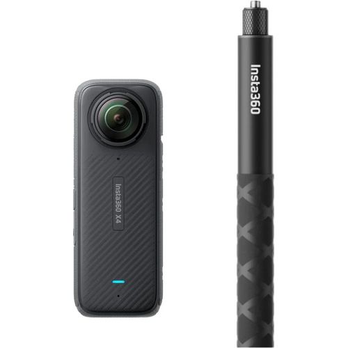 Insta360 - Actionkamera X4 - Bundle mit Selfistick 23-114cm