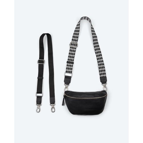 Leder-Gürteltasche mit Wechselriemen