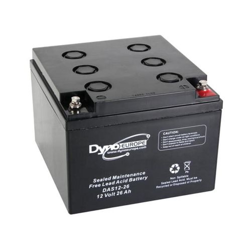 Dyno Europe BLEIAKKU - 12 V - 26 Ah - 165 x 174.5 x 125 mm