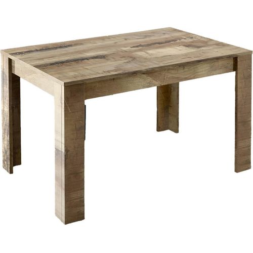 Ausziehbarer Tisch Corbara, Küchenkonsole, Esstisch mit Verlängerung, Ausziehbares Küchenregal, Italy, 137x90 h79 cm, Akazie