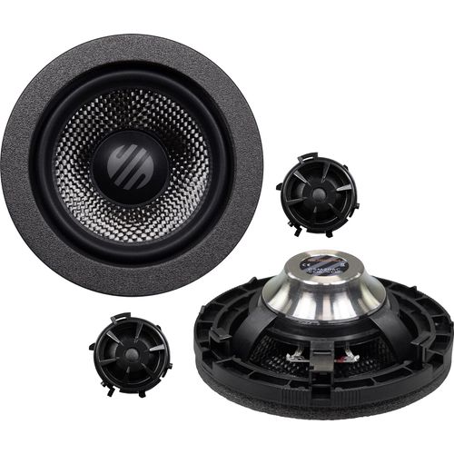 MUSWAY Kompo-Kit Lautsprecher Auto Boxen Set 10 cm CSM-206C