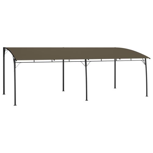 The Living Store Garten-Sonnenschutz 6x3x2,55 m Taupe