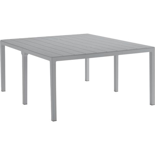 Gartentisch Campana, Picknickbasis, Mehrfachposition Garten-Esstisch, Mehrzweck-Außenbank, Italy, 292x86 h74 cm, Grau