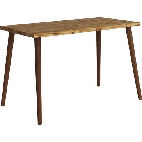 Schreibtisch Euphro, Mehrzweckschreibtisch, Bürotisch für PC, Eckschreibtisch, 110x60h73 cm, Eiche