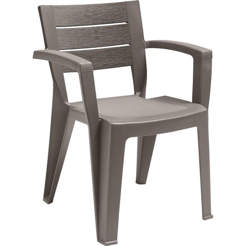 Gartenstuhl Oberon, Gartensitz, Outdoor-Stuhl, Outdoor-Sessel, Italy, 60x58 h79 cm, Taube
