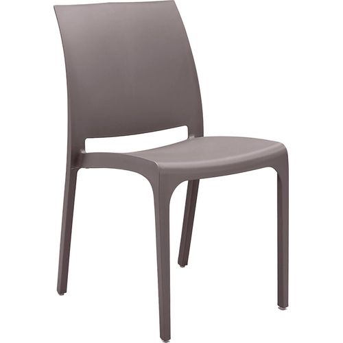Gartenstuhl Miranda, Gartensitz, Outdoor-Stuhl, Outdoor-Sessel, Italy, 54x46 h80 cm, Taube