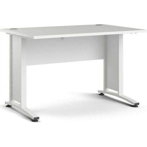 Schreibtisch Amigos, Mehrzweckschreibtisch, Bürotisch für PC, Eckschreibtisch, 120x80 h75 cm, Weiß