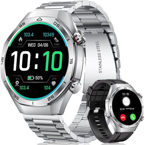 MEGALITH Smartwatch Herren Fitnessuhr 1,52