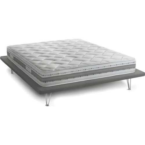Einzelmatratze Sophie, Herausnehmbare Matratze aus Memory Foam und Waterfoam, 100% Italy, Anti-Milbe und hypoallergen, Cm 80x190 h21