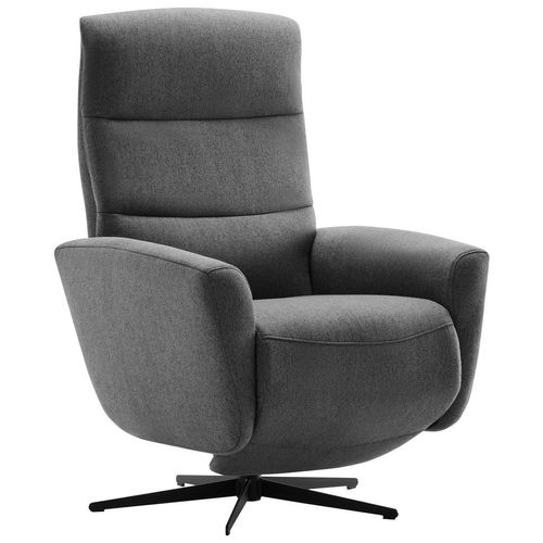 Livetastic Relaxsessel , Dunkelgrau , Textil , 76x104x77 cm , Relaxfunktion , Stühle