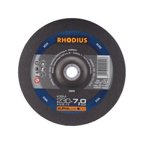 RHODIUS Schruppscheibe KSM 230 x 7,0mm Stahl (200090)