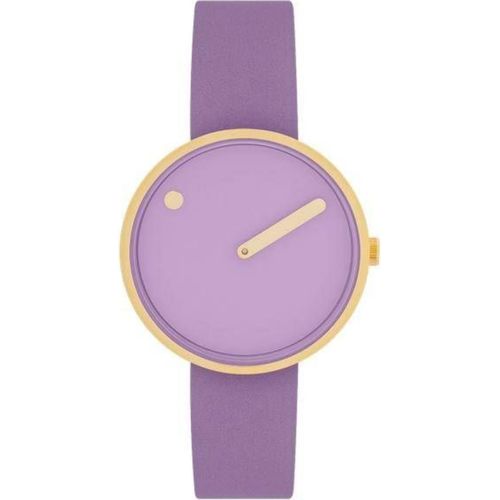 PICTO Uhr Leder Lila 34033-6814G
